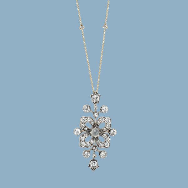 Estate No. 10: Victorian Ring and Pendant Necklace