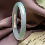 The New Classics Jade Bangle (18KT)