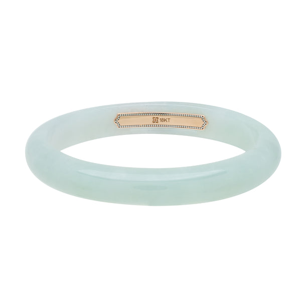 The New Classics Jade Bangle (18KT)